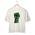 Oversized Força brasileira